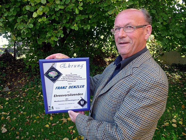 Ehrenvorsitzender Franz Denzler